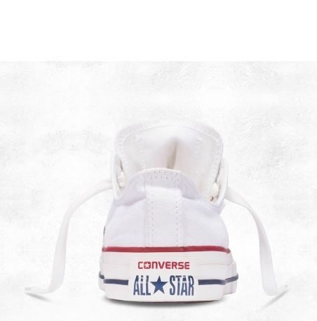 Converse Chuck Taylor All Star -男女基本款低筒白色休閒鞋 M7652C product thumbnail 5