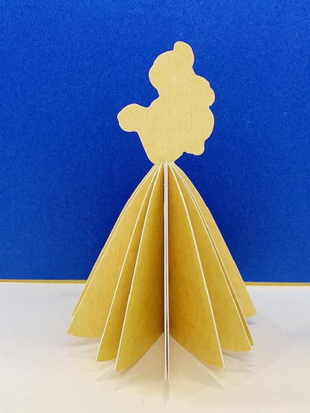 【震撼精品百貨】公主 系列Princess~立體卡片-貝兒*60164 product thumbnail 3