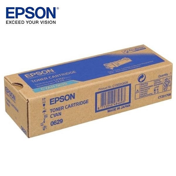 EPSON 愛普生 C13S050629 原廠原裝藍色碳粉匣 適用 C2900N/CX29NF