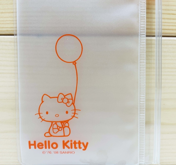 【震撼精品百貨】Hello Kitty 凱蒂貓~日本SANRIO三麗鷗 KITTY六孔補充年曆夾鏈袋-氣球*59127 product thumbnail 2