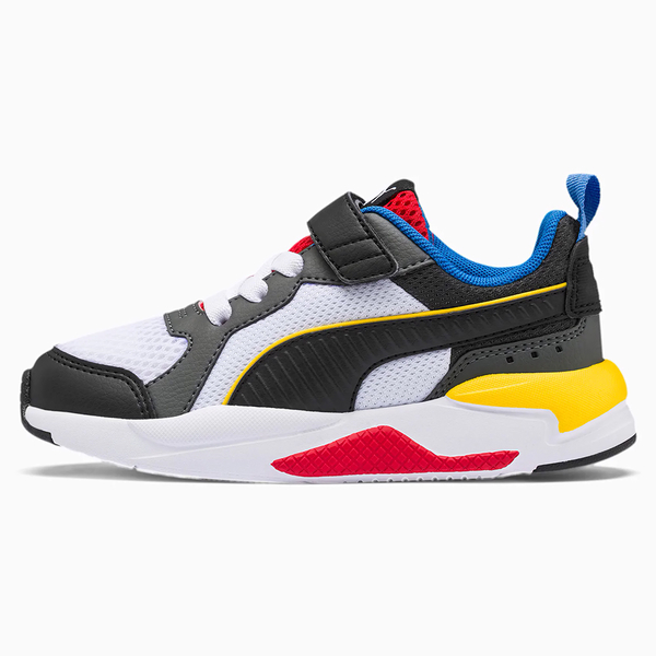 PUMA X-Ray AC PS 童鞋 中童 休閒 網布 透氣 拼接 黑 白 紅【運動世界】 37292103 product thumbnail 2