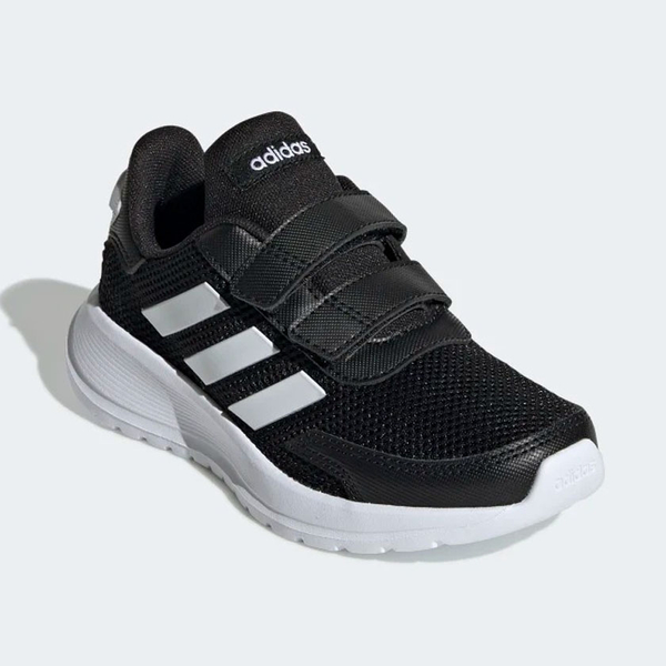 ADIDAS TENSOR SHOES 童鞋 中童 休閒 慢跑 輕量 透氣 魔鬼氈 黑【運動世界】EG4146 product thumbnail 3