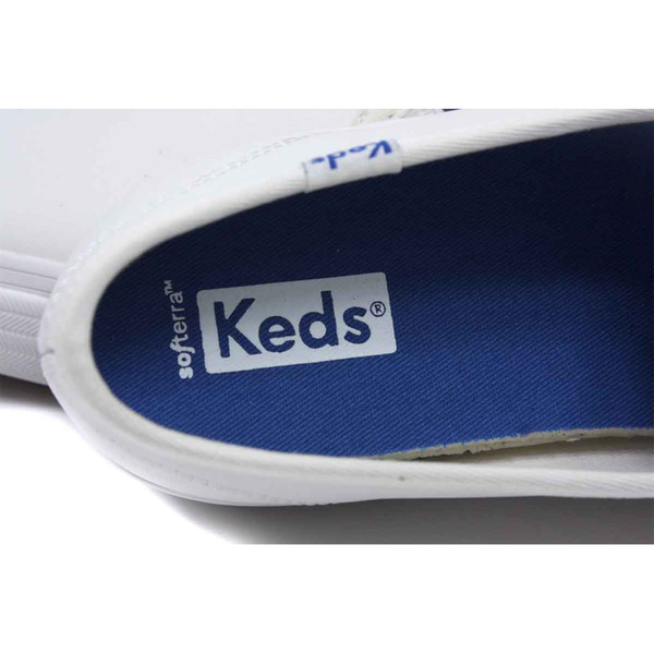 Keds 懶人鞋 休閒鞋 經典款 白 牛皮革 女鞋 寬楦 9191W132629 no348 product thumbnail 7