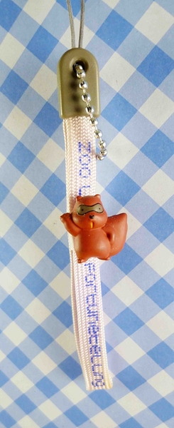 【震撼精品百貨】日本精品百貨-手機吊飾/鎖圈-手機吊繩-動物占卜-松鼠