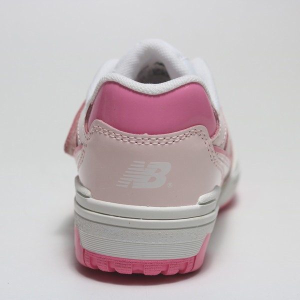 NEW BALANCE 童鞋 NB 550 白 粉紅漆皮 黏帶 中童 PHB550KK product thumbnail 6