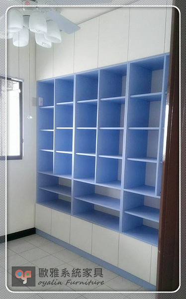 【歐雅系統家具】跳色系統收納書櫃