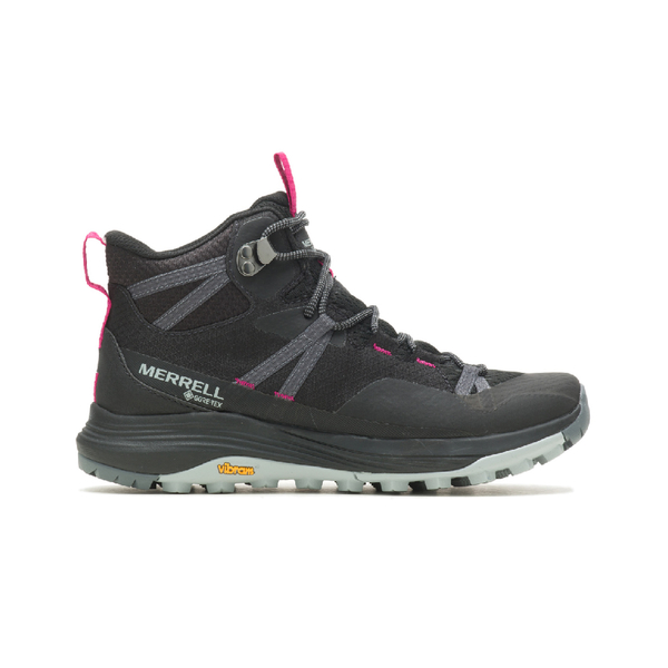 【MERRELL 美國 女 SIREN 4 MID GORE-TEX中筒防水登山鞋《黑》】 ML037282/健行鞋/越野鞋 product thumbnail 2