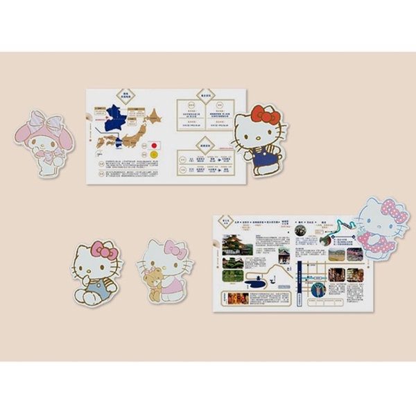 小禮堂 Hello Kitty 造型磁鐵 (抱熊款) 4713752-407107 product thumbnail 3