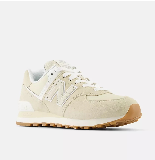 NEW BALANCE 574系列 女寬楦蛋黃奶色 US7是24CM KAORACER WL574QD2 product thumbnail 3