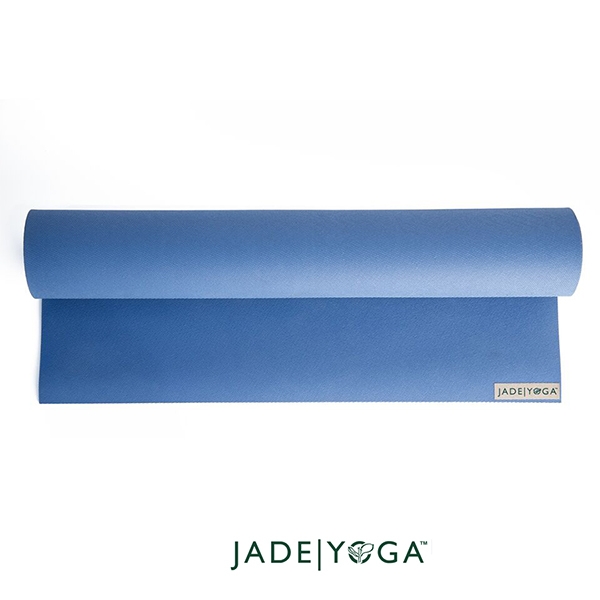 Jade yoga｜天然橡膠瑜珈墊｜Harmony Mat 173cm - 灰藍色 Slate Blue