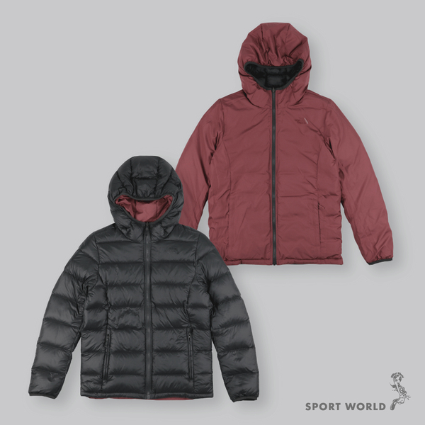 The North Face 女裝 羽絨外套 雙面穿 拉鍊口袋【運動世界】NF0A5AY282R/NF0A5AY29P6 product thumbnail 4