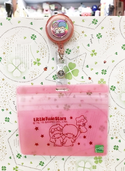 【震撼精品百貨】Little Twin Stars KiKi&LaLa 雙子星小天使~證件套組-星星#82605