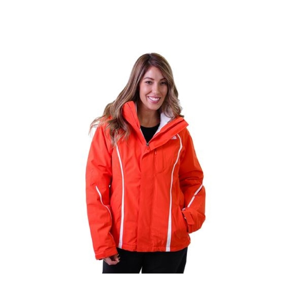 【The North Face 女 HV Heatseeker 兩件式外套《橙》】A7HX-D1T/防水/透氣/滑雪外套/保暖/抗寒 product thumbnail 2