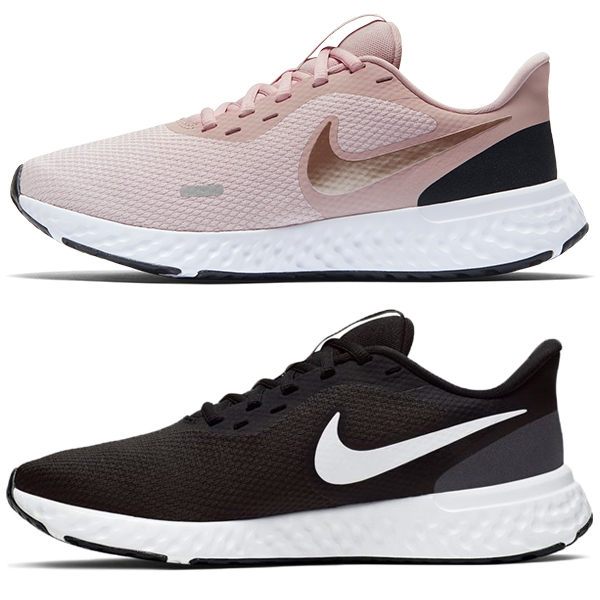 【現貨】 NIKE revolution 5 女鞋 慢跑 訓練 輕量 網布 透氣 黑/粉 【運動世界】 BQ3207-002 / BQ3207-600