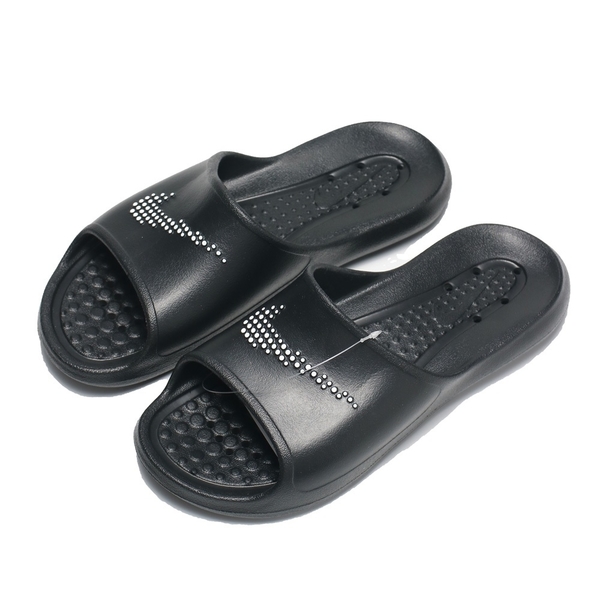 NIKE 拖鞋 VICTORI ONE SLIDE 黑 點點 防水 輕量 運動 休閒 女 (布魯克林) CZ7836-001