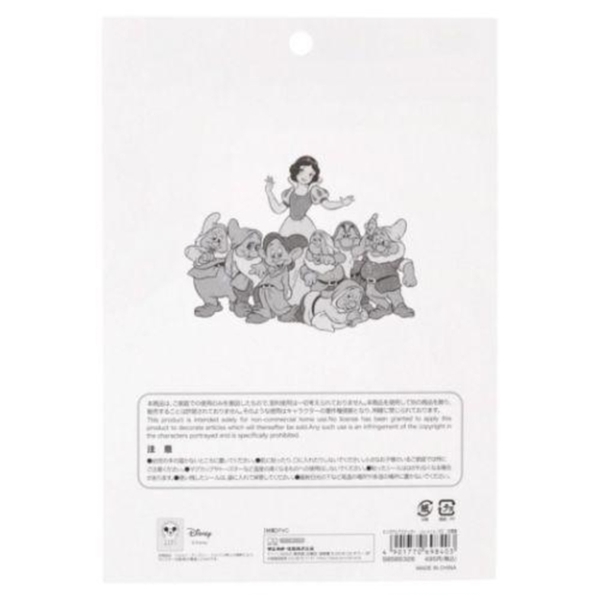 小禮堂 迪士尼 白雪公主 透明造型貼紙組 (角色款) 4901770-698403 product thumbnail 4