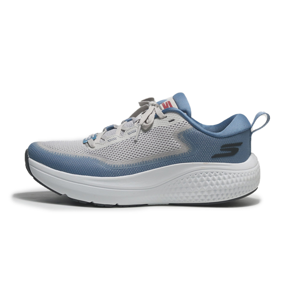 SKECHERS 慢跑鞋 GO RUN SUPERSONIC MAX 灰藍 厚底 男 246086BLGY product thumbnail 4