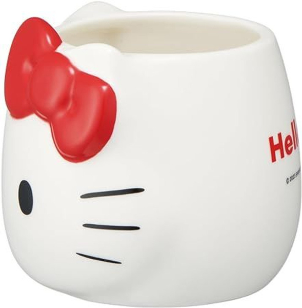 【震撼精品百貨】凱蒂貓_Hello Kitty~日本SANRIO三麗鷗 KITTY陶瓷造型馬克杯390ML-大臉*65581 product thumbnail 3