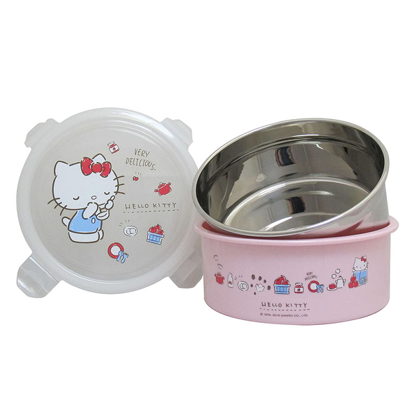 Hello Kitty 304內膽環保碗 700ml KS-8521N