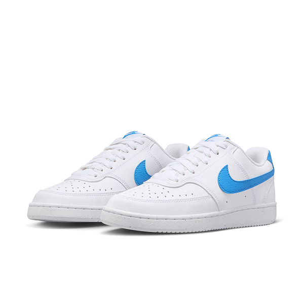 NIKE Court Vision Low 女 白藍 運動 低筒 休閒 休閒鞋 穿搭 DH3158-107