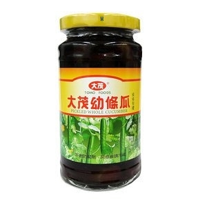 大茂 幼條瓜 玻璃瓶 375g【康鄰超市】