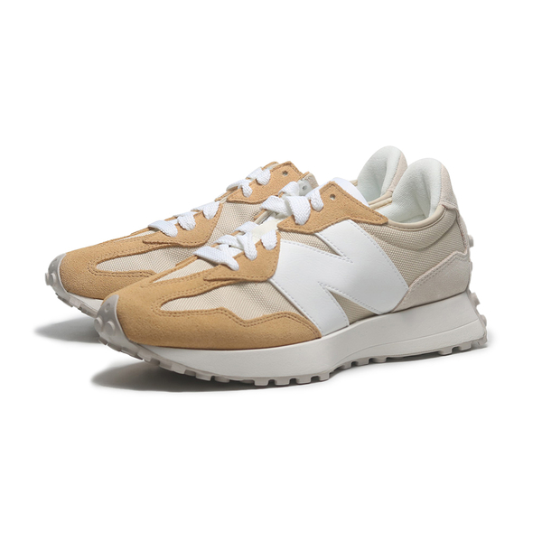 NEW BALANCE 休閒鞋 NB 327 米白黃 復古 情侶鞋 男女 U327FG