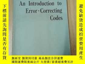 二手書博民逛書店an罕見introduction to error-correcting codes(京)Y179933 見圖