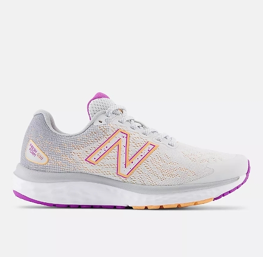 NEW BALANCE Fresh Foam 680 女寬楦氣墊跑鞋 灰 KAORACER W680GN7