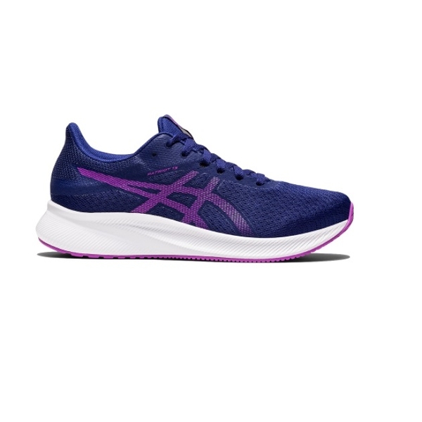 asics PATRIOT 13 女慢跑鞋 藍紫 輕量 避震緩衝 KAORACER 1012B312-401