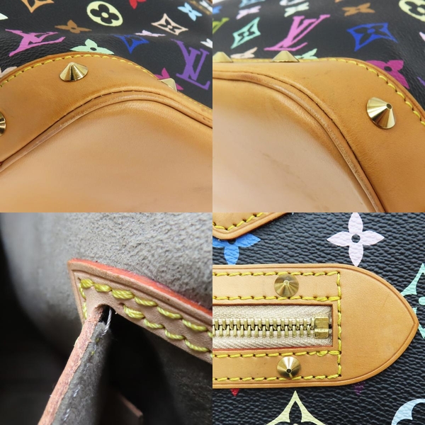 【二手名牌BRAND OFF】LOUIS VUITTON LV 路易威登 黑彩 鉚釘 Alma 貝殼包 M92646 product thumbnail 9