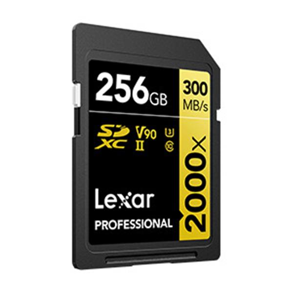 Lexar 雷克沙 Professional 2000x SDXC UHS-II 256G記憶卡 GOLD 系列 product thumbnail 3