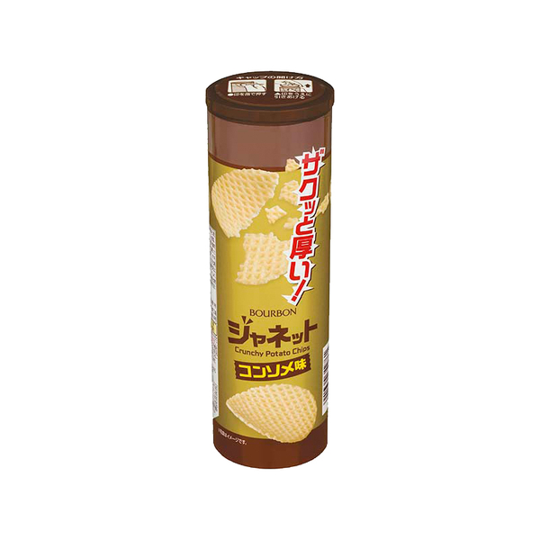【豆嫂】日本零食 北日本Bourbon 網狀洋芋片(100g) product thumbnail 2