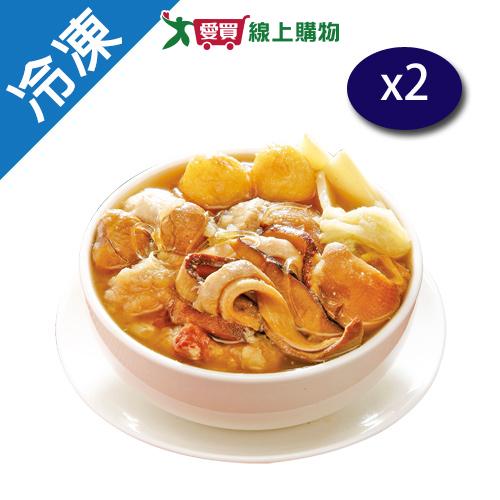 佳佳開運佛跳牆1200G/份x2【愛買冷凍】