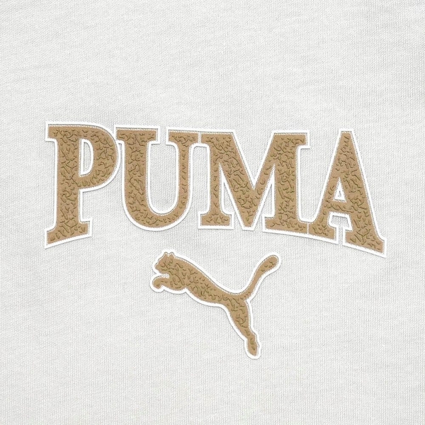 PUMA 短T 基本系列 SQUAD 淺卡其 LOGO 短袖T恤 女 67789787 product thumbnail 4