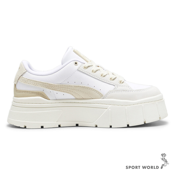 Puma 女鞋 休閒鞋 厚底 吳卓源 Mayze Stack Luxe 白【運動世界】38985310 product thumbnail 3