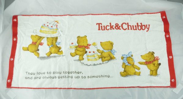 【震撼精品百貨】Tuck&Chubby _蛋糕熊~毛巾