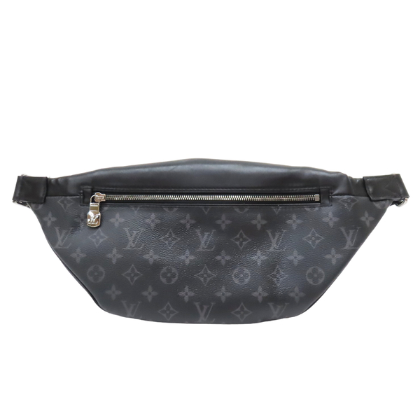 【二手名牌BRAND OFF】LOUIS VUITTON LV 路易威登 黑灰色 原花 PVC塗層帆布 Discovery Bum 胸包 M44336 product thumbnail 2