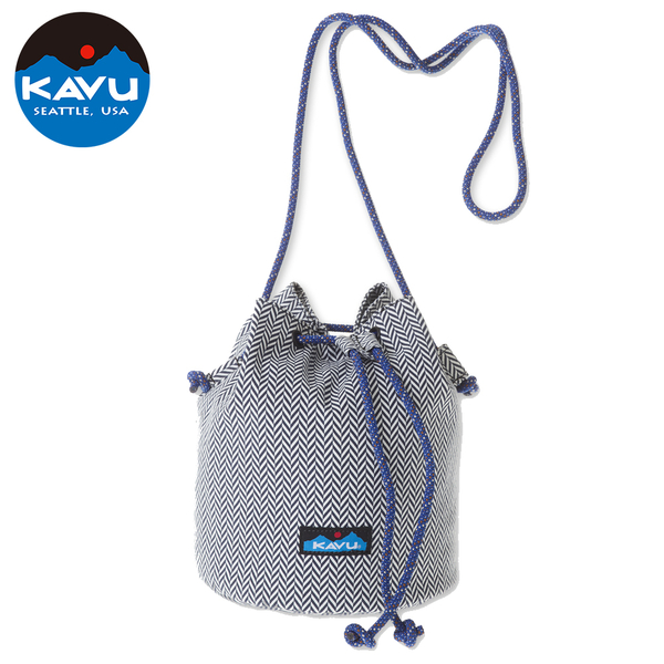 【西雅圖 KAVU】BUCKET BAG 水桶側背包 人字紋 #9102