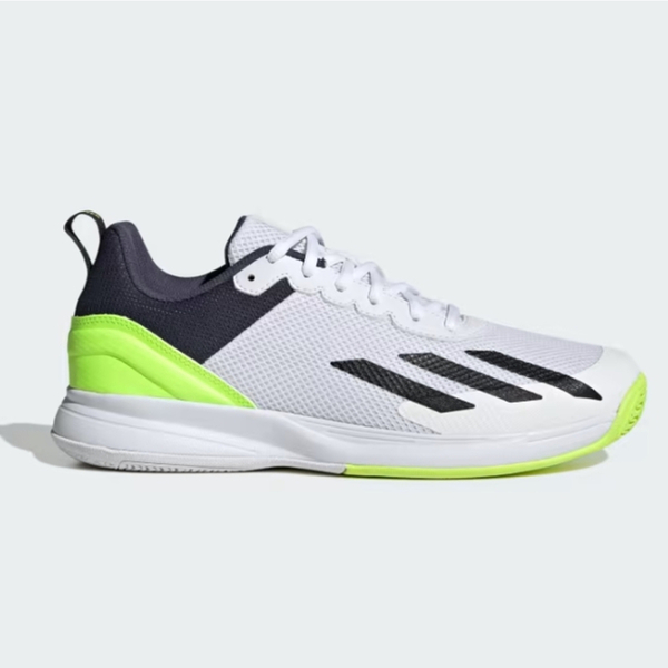 ADIDAS 愛迪達 Courtflash Speed 籃球鞋 白 螢光綠 低筒 耐磨 運動 IG9539