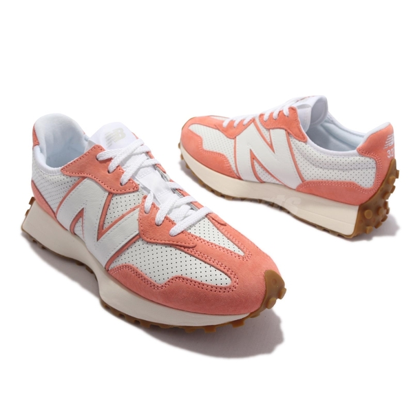 New Balance 327 男女款(參考男款尺寸) 橘白色 D楦 復古運動鞋 MS327PN【KAORACER】 product thumbnail 2