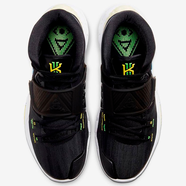 KYRIE 6 EP 男鞋 籃球 Irving 氣墊 XDR 耐磨 固定帶 黑【運動世界】BQ4631-004 product thumbnail 3