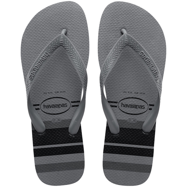 havaianas 哈瓦士 巴西人字拖 男款 Top basic 灰 涼鞋 拖鞋 夾腳拖 海灘鞋【南風百貨】