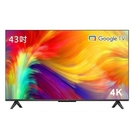 TCL 43吋 4K Google TV智能連網液晶顯示器 43P735 含基本安裝 樓層費跨區費另計