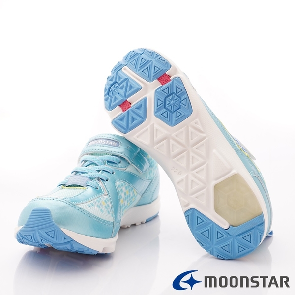 日本Moonstar機能童鞋  輕量運動鞋款 8079淺藍(中大童段) product thumbnail 6
