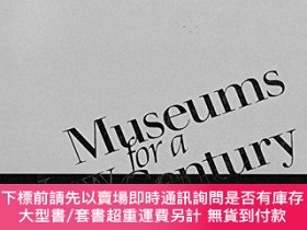 二手書博民逛書店Museums罕見for a New Century: A Report of the Commission on