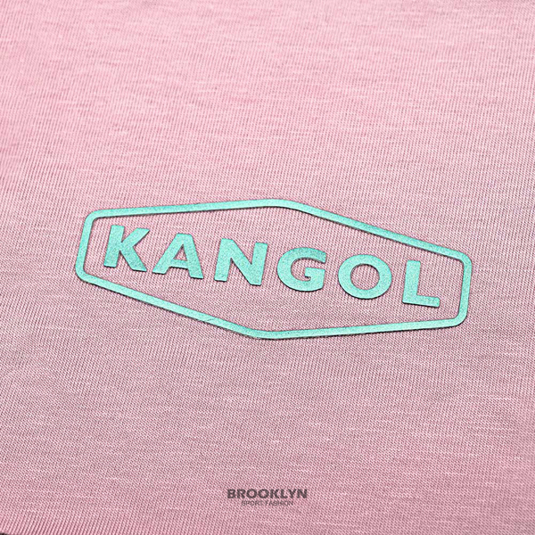 KANGOL 短袖 短T 中性 涼感 粉 金屬感LOGO (布魯克林) 6225101844 product thumbnail 3