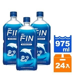 黑松FIN健康補給飲料975ml(12入)x2箱【康鄰超市】