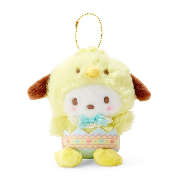 【震撼精品百貨】Pochacco 帕帢狗~日本三麗鷗Sanrio 帕恰狗絨毛玩偶吊飾(雞不可失復活節特別篇)*85855