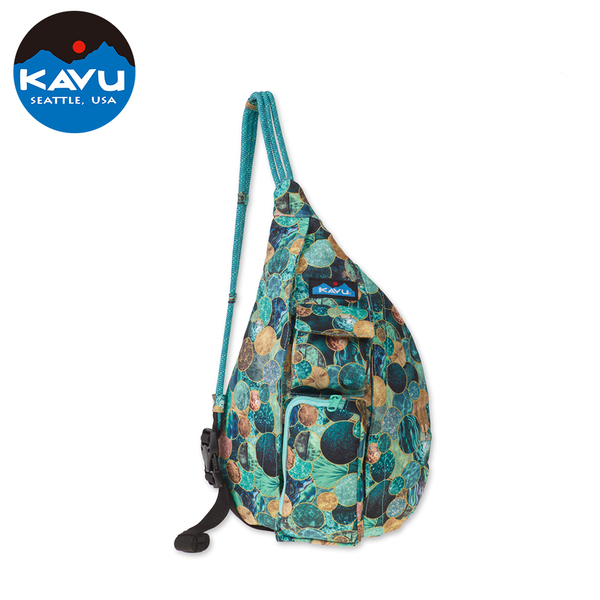 【西雅圖 KAVU】Mini Rope Sling 休閒肩背包 海之輝映 #9191