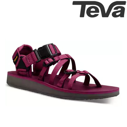 TEVA 《女款》ALP Premier 水陸機能涼鞋 - 莓果紫紅